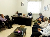 نشست رئیس بیمارستان امام محمدباقر(ع) با نمایندگان مدیران فنی پروژه های عمرانی دانشگاه علوم پزشکی شیراز