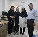 بزرگداشت روز بهداشت حرفه ای در بیمارستان امام محمدباقر (ع)