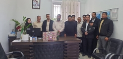 مراسم بزرگداشت روز حفاظت فیزیکی در بیمارستان امام محمدباقر(ع)